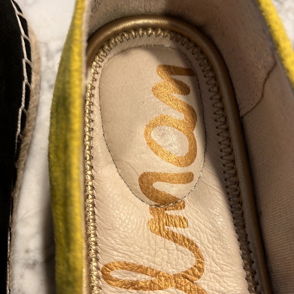 Sam Edlelman suede espadrilles with leather trim size 6/36 - Picture 3 of 8